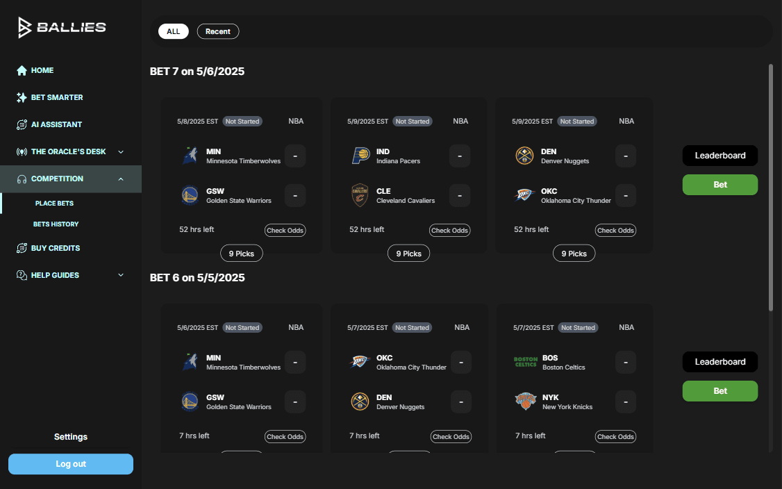 Marketplace for predictions